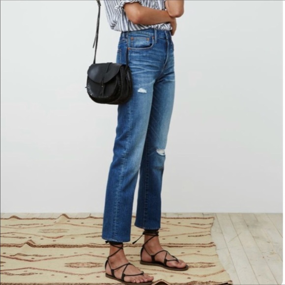 madewell cruiser straight jeans
